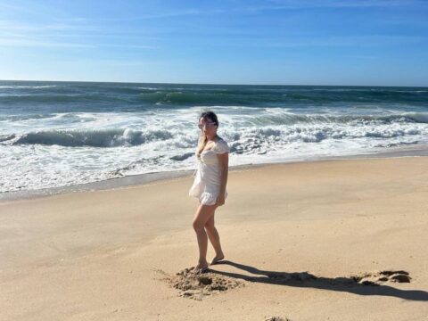 I'm waiting for you on the warm sand.